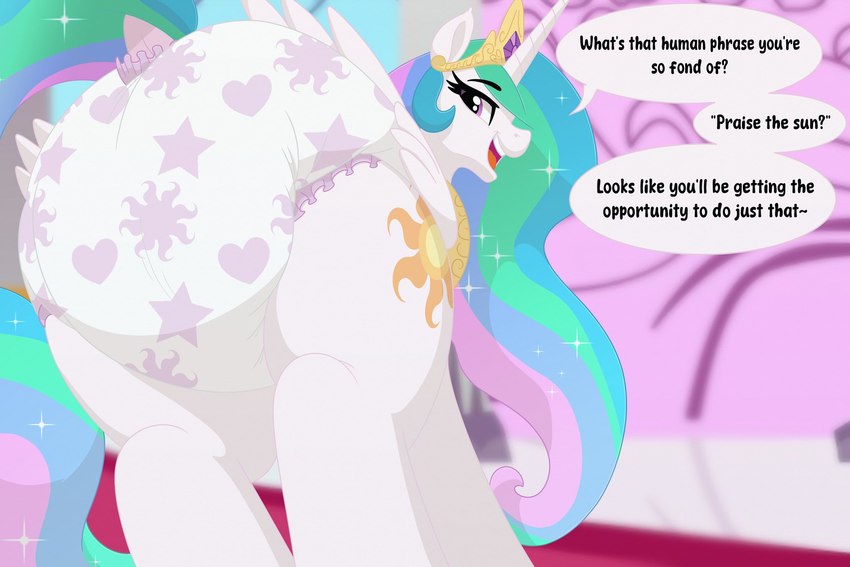 princess celestia (friendship is magic and etc) created by nineplusten