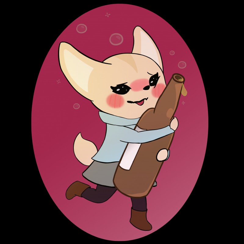 fenneko (aggretsuko and etc) created by haika