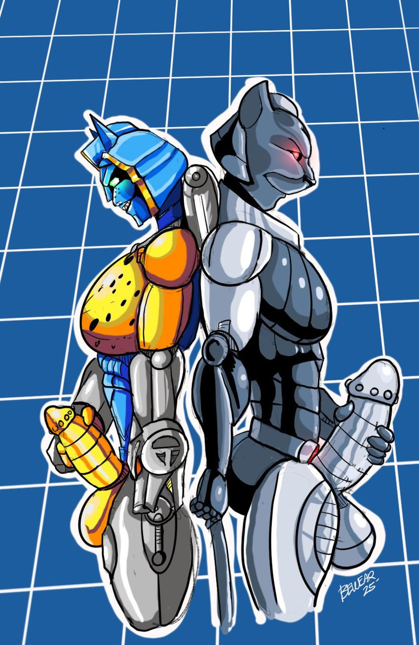 cheetor and ravage (transformers: beast wars and etc) created by wolfgangcake