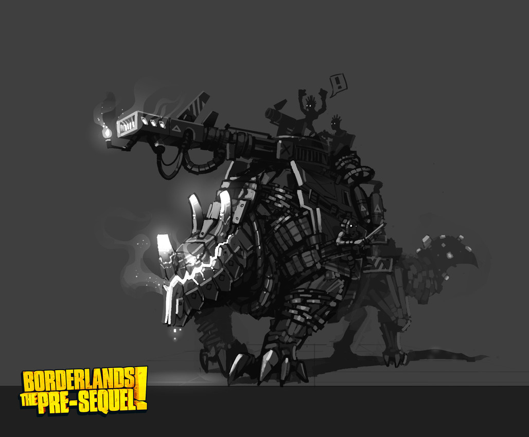 kraodrax (borderlands and etc) created by luke viljoen