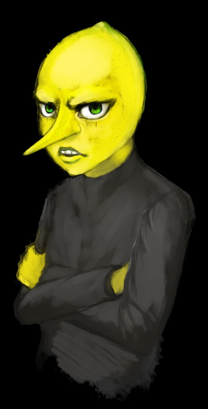 earl of lemongrab (cartoon network and etc) created by gohtmnt