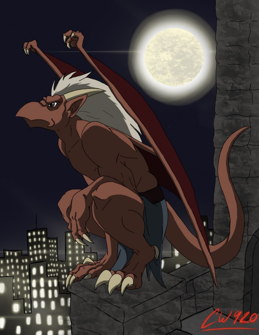 brooklyn (gargoyles and etc) created by chemicalwolf920