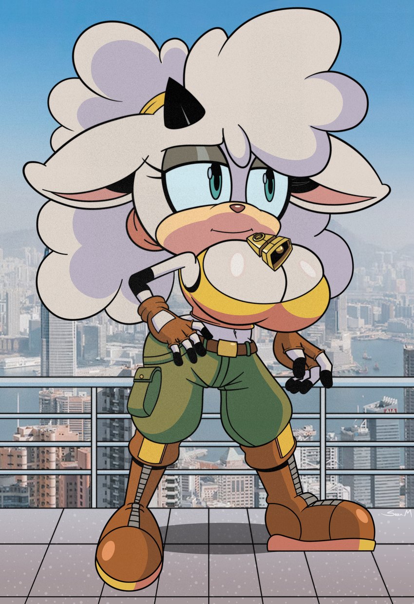 lanolin the sheep (sonic the hedgehog (comics) and etc) created by mobian monster