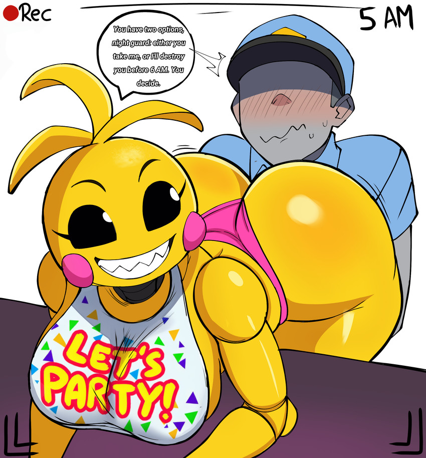 toy chica (five nights at freddy's 2 and etc) created by tawman art
