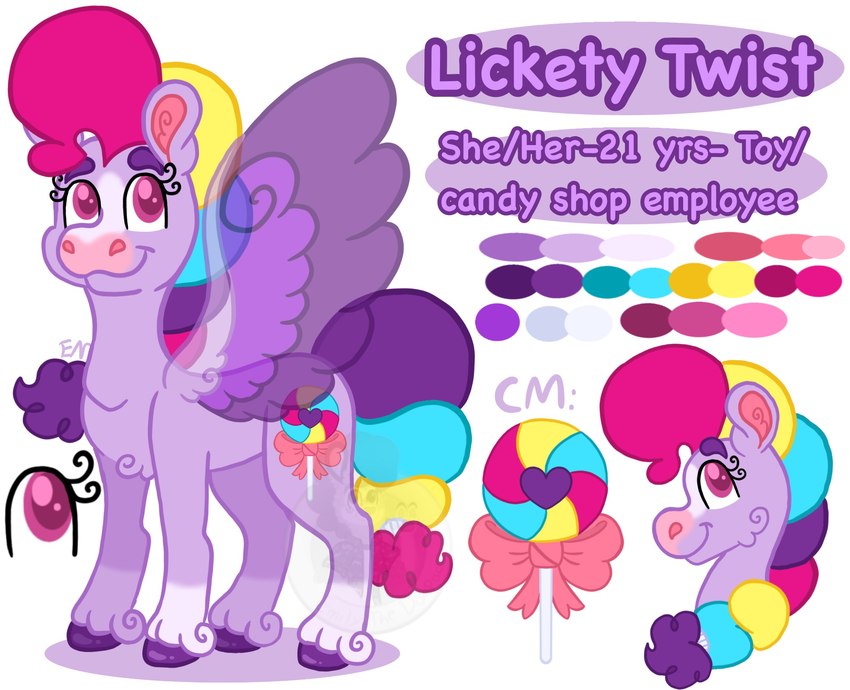 fan character and lickety twist (my little pony and etc) created by vibingwiththe80s