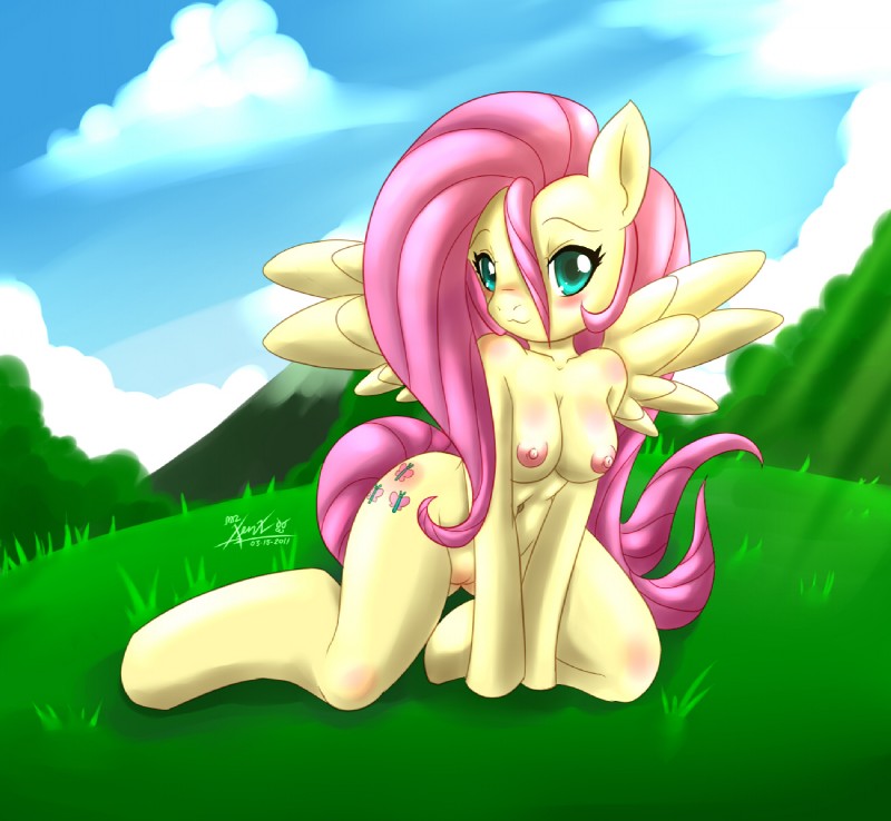 fluttershy (friendship is magic and etc) created by mnxenx001