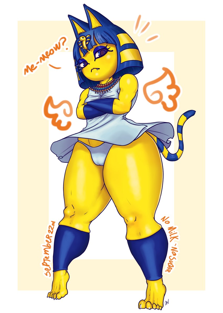 ankha (animal crossing and etc) created by kilih188