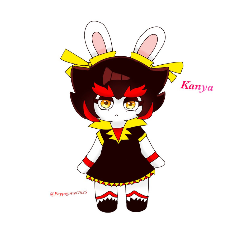 kanya (mario plus rabbids sparks of hope and etc) created by peypey mei1925