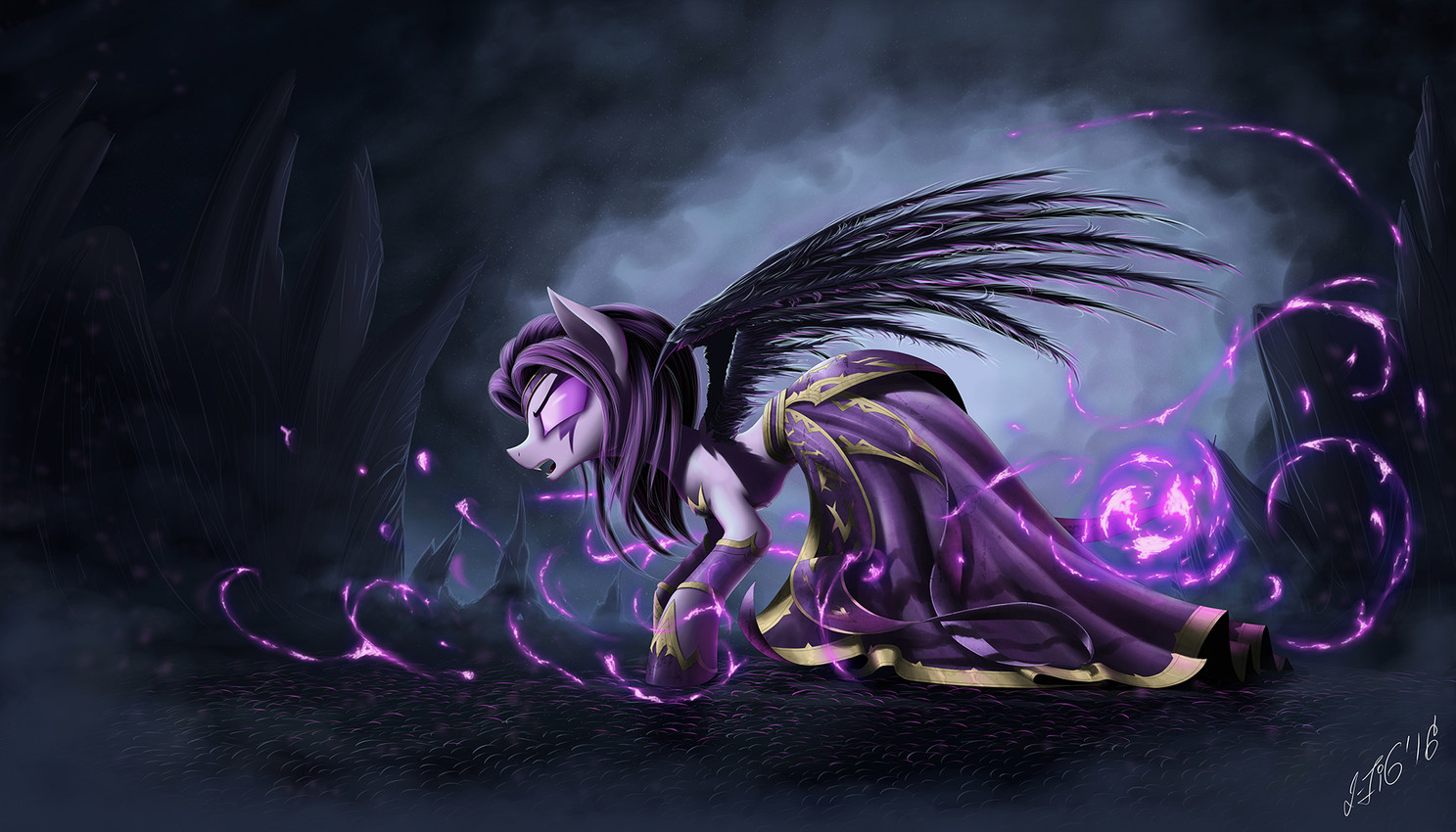 morgana (league of legends and etc) created by zigword