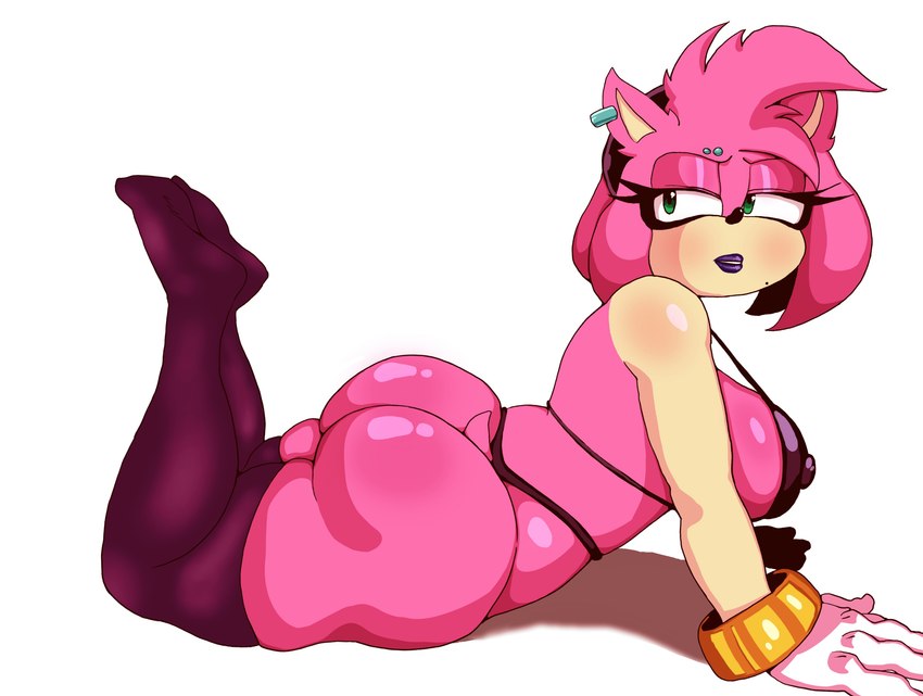 amy rose (sonic the hedgehog (series) and etc) created by saliunick