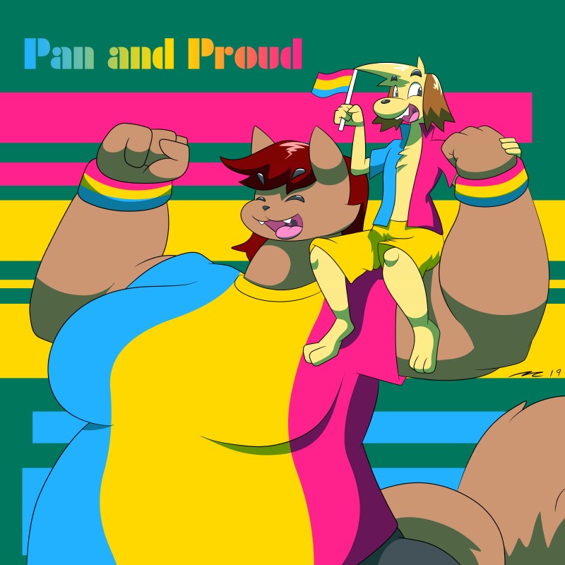 jim laber and kate seltzer (lgbt pride month) created by mac-daddy