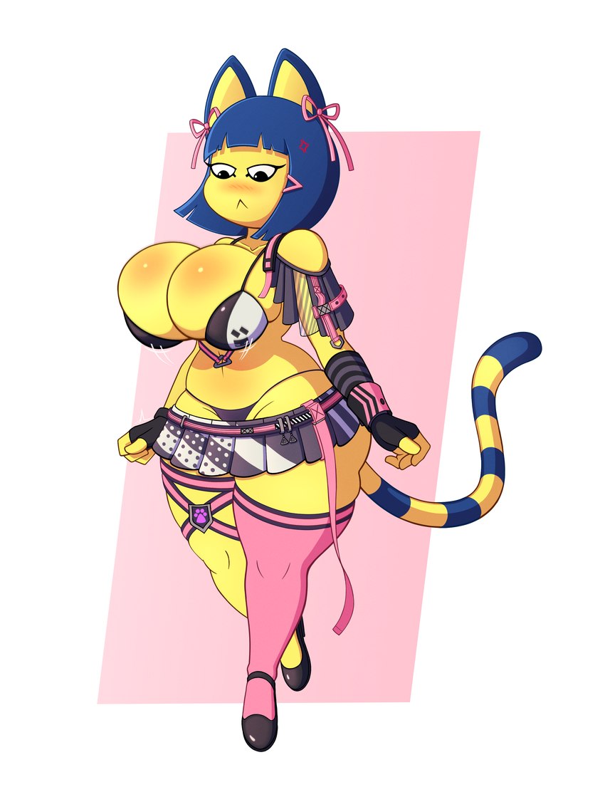 ankha (goddess of victory: nikke and etc) created by raki boi