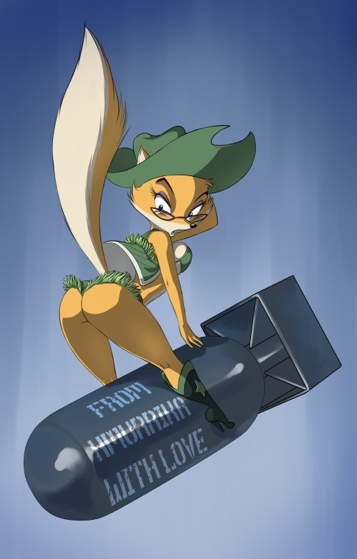 lt. fox vixen (dr. strangelove or: how i learned to stop worrying and love the bomb and etc) created by chochi