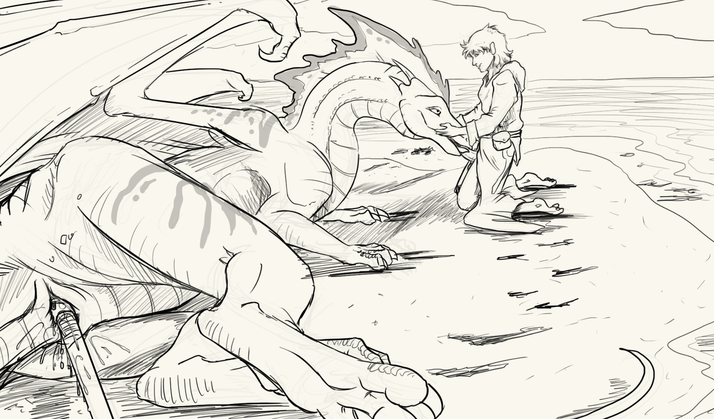 eralion and sandy (mythology) created by syrinoth