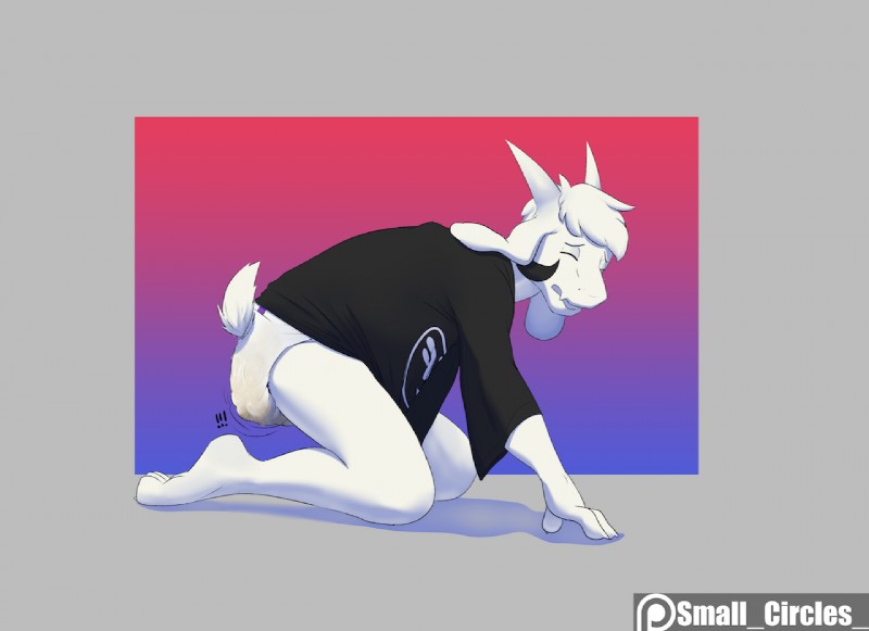 asriel dreemurr (undertale (series) and etc) created by smallcircles