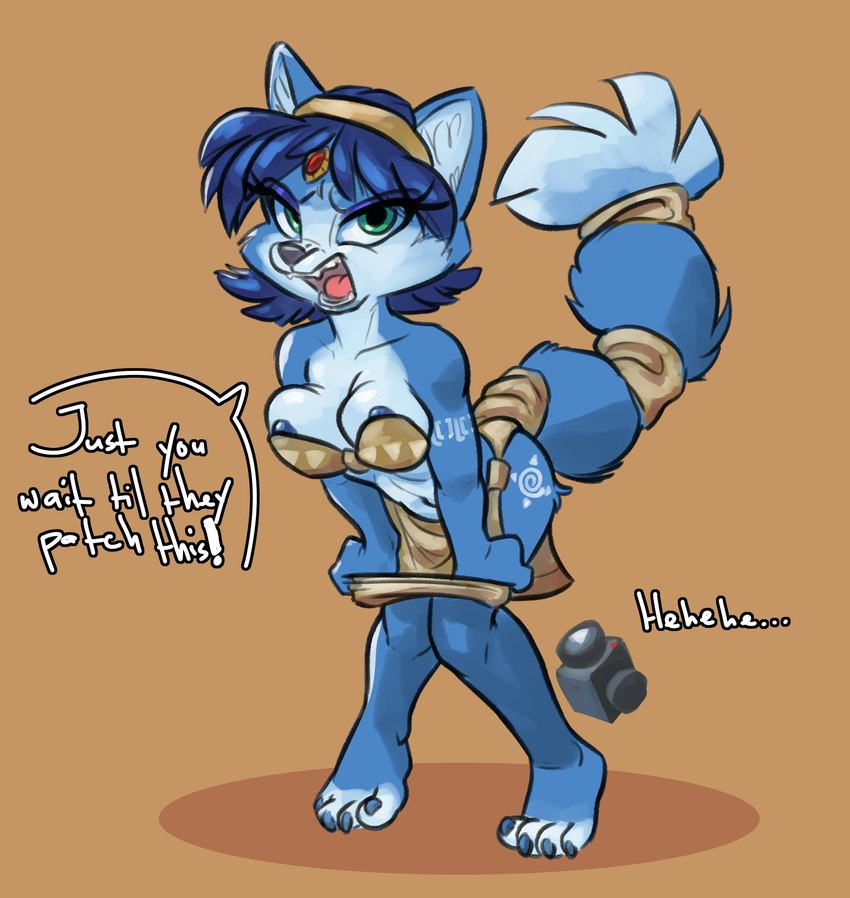 krystal (super smash bros. ultimate and etc) created by siroc