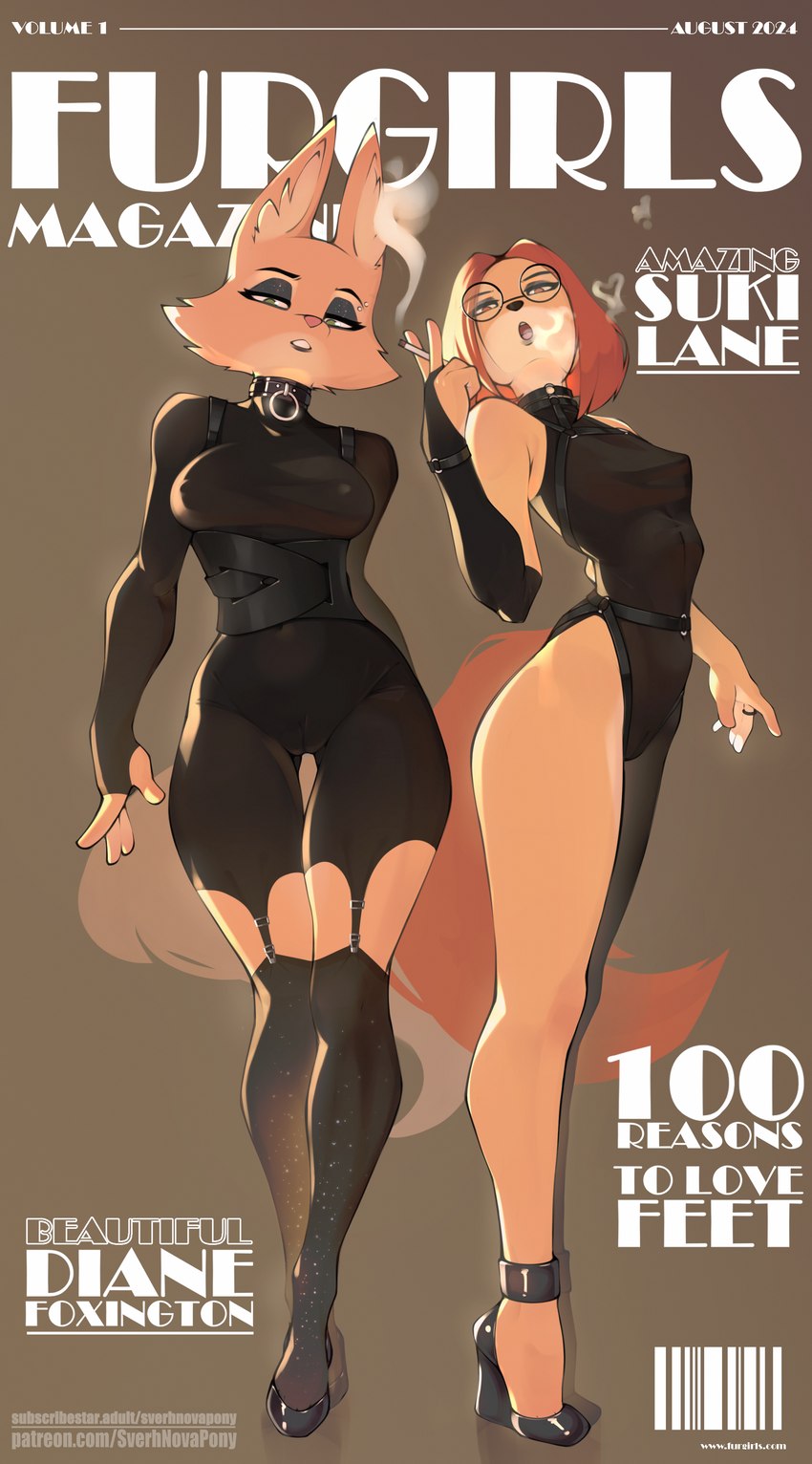 diane foxington and suki lane (illumination entertainment and etc) created by sverhnovapony