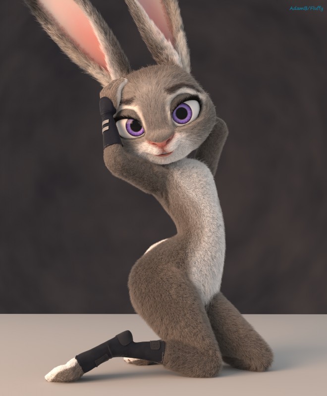 judy hopps (zootopia and etc) created by adamb/t2oa