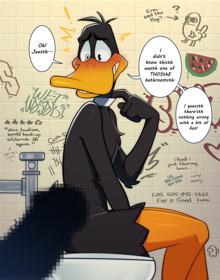 ambient crewmate, daffy duck, and dickbutt (ambient among us and etc) created by wetwasabi