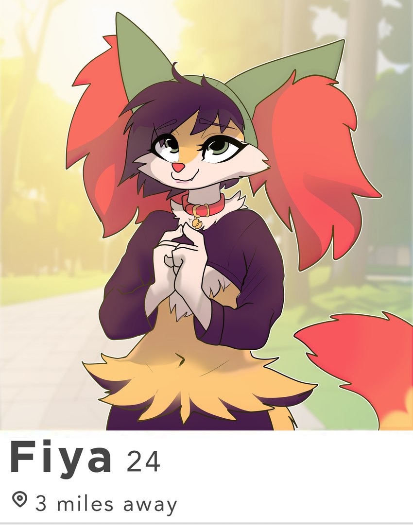 fiya (tinder (app) and etc) created by fiyawerks