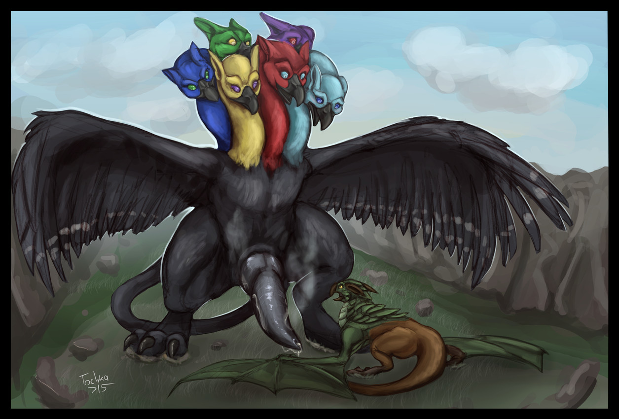 rook and salickya (european mythology and etc) created by tochka