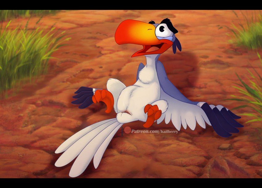 zazu (the lion king and etc) created by hailberry