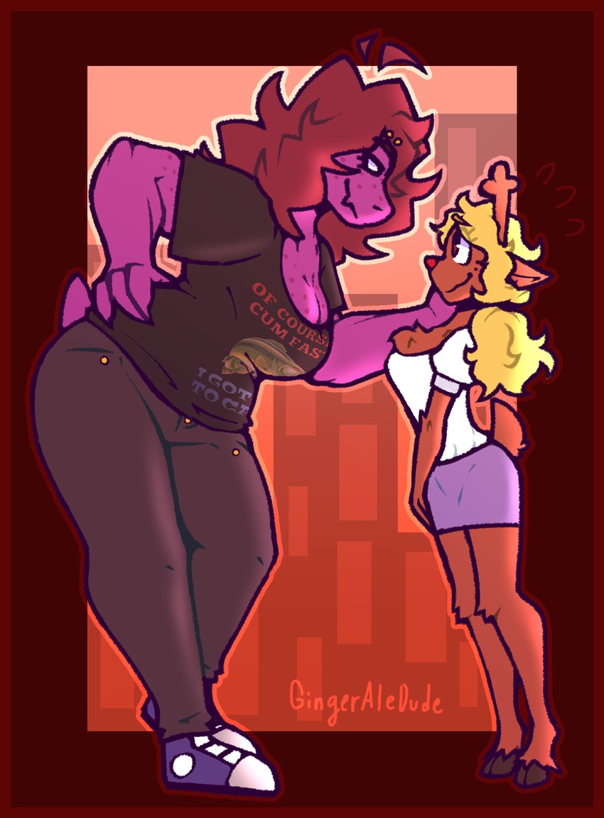 noelle holiday and susie (of course i cum fast and etc) created by gingeraledude and sodascales