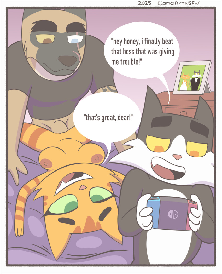 brutus, fran, and joel (litterbox comics and etc) created by canoart