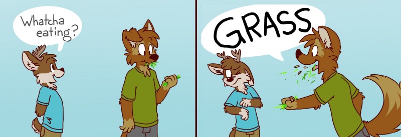 darwin and matt riskely created by tinydeerguy