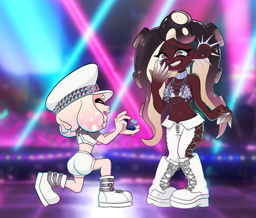 marina and pearl (nintendo and etc) created by kotatsuinunova