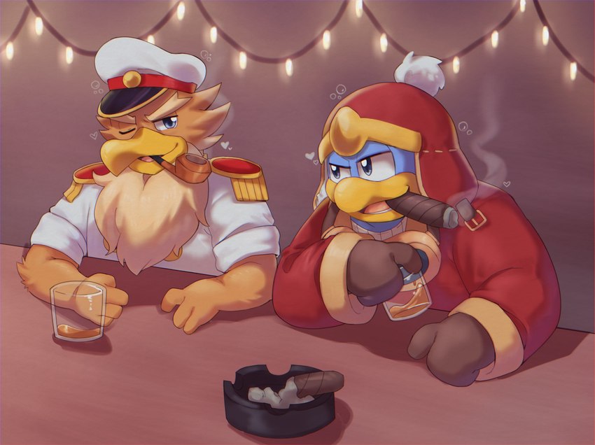 captain vul and king dedede (kirby (series) and etc) created by st637