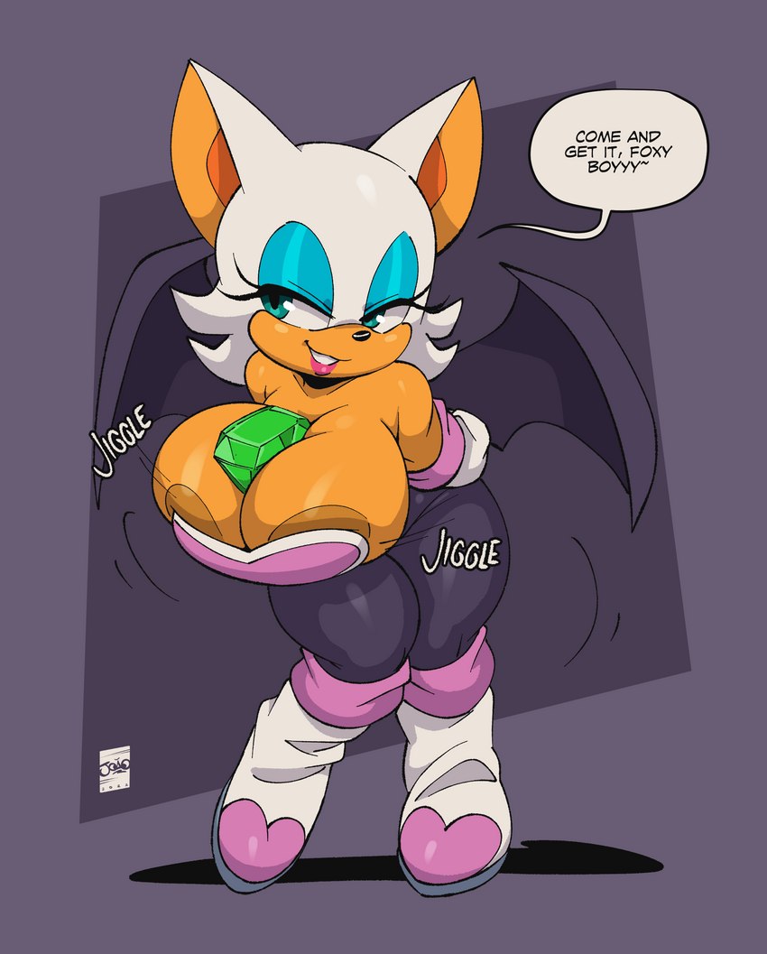 rouge the bat (sonic the hedgehog (series) and etc) created by joaoppereiraus