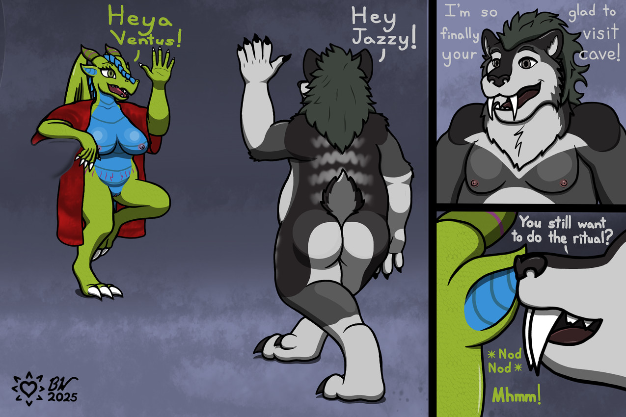 jazovyx and ventus tsuma kaze (mythology) created by jazovyx