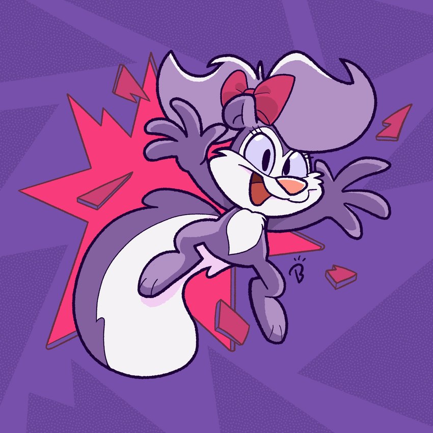 fifi la fume (tiny toon adventures and etc) created by waffledog