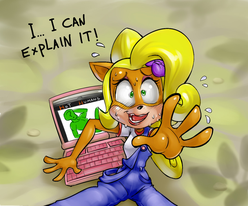 anon and coco bandicoot (crash bandicoot (series) and etc) created by mario-grant