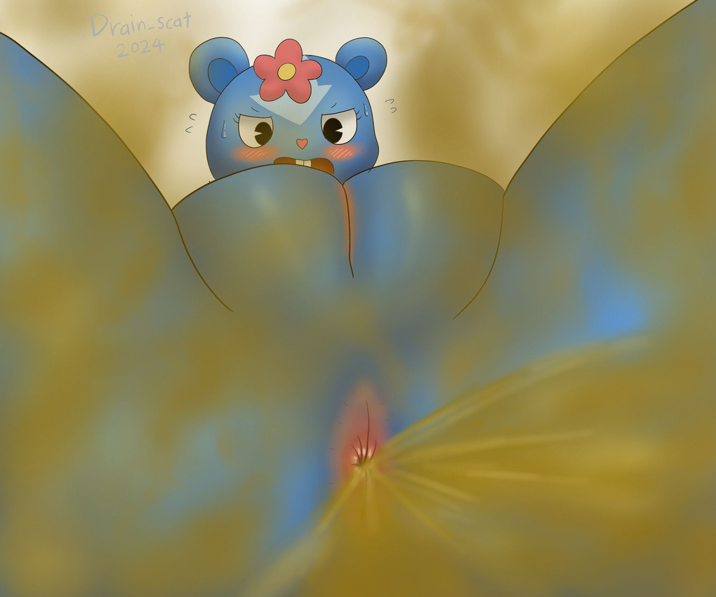 petunia (happy tree friends) created by drain scat