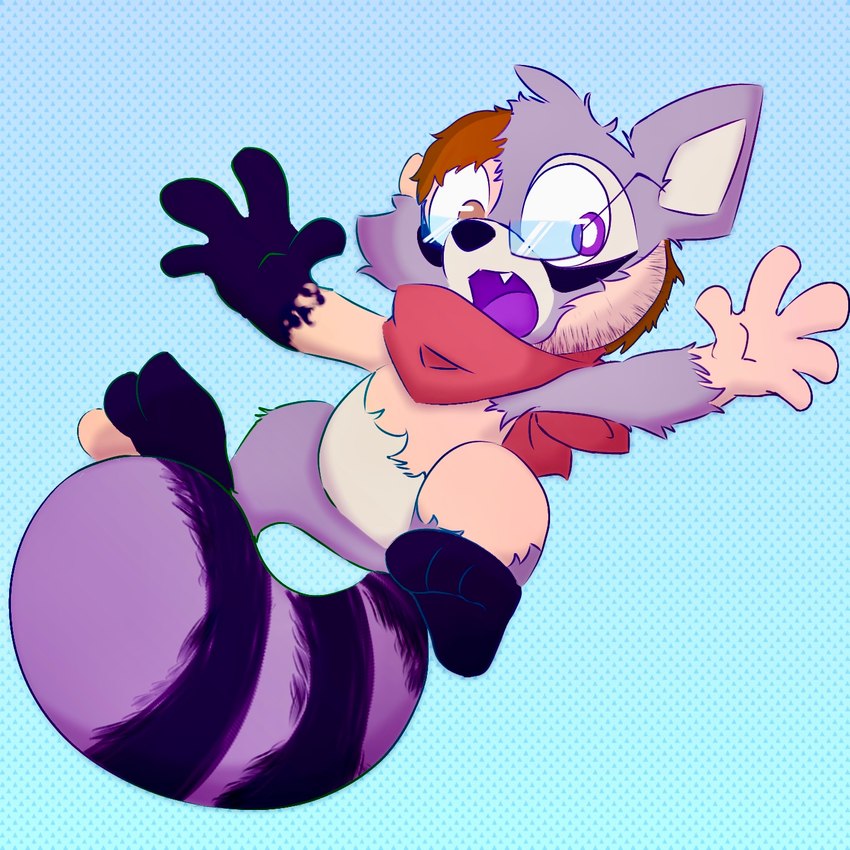 rambley raccoon (indigo park) created by randomperindeed (artist)