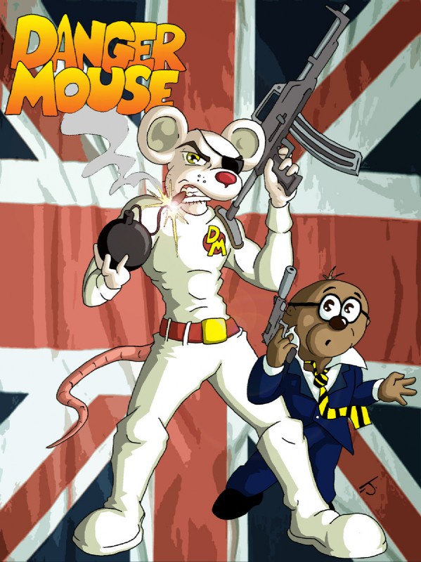 danger mouse and ernest penfold (danger mouse (series)) created by unknown artist