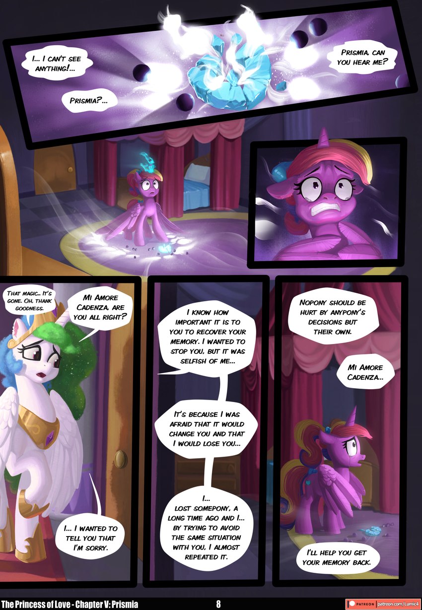 princess cadance and princess celestia (friendship is magic and etc) created by angusdra and chilllum