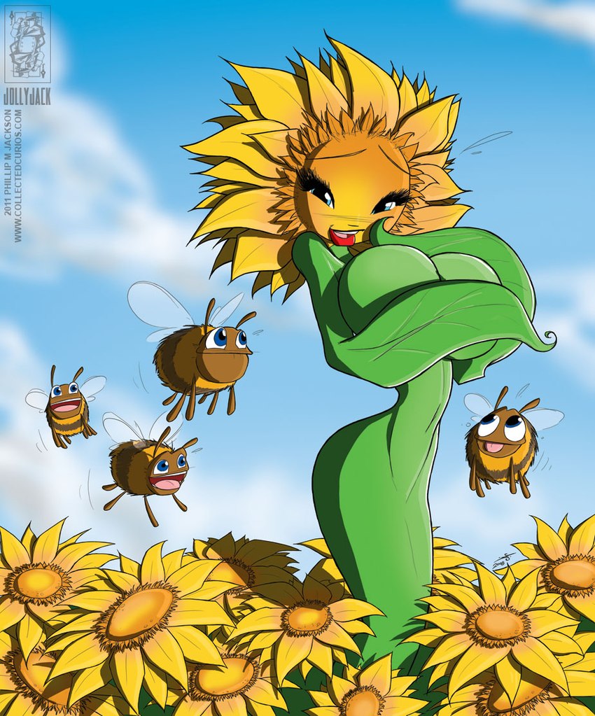 miss sunflower (conker's bad fur day and etc) created by jollyjack