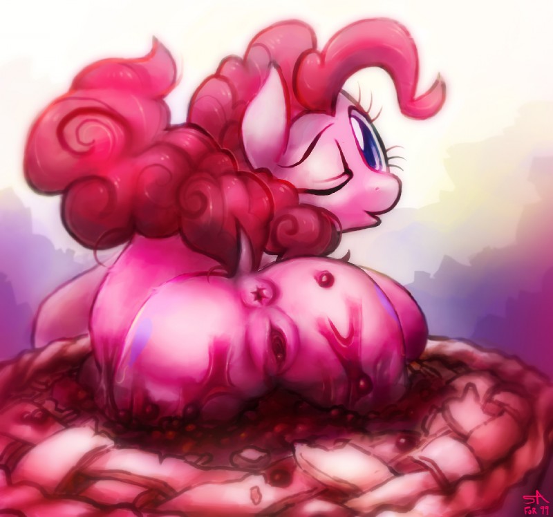 pinkie pie (friendship is magic and etc) created by surgicalarts