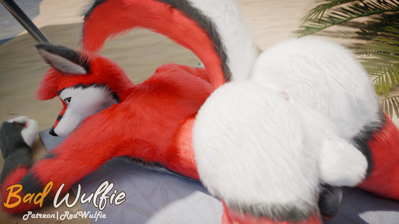 red (blender cycles) created by red wulfie