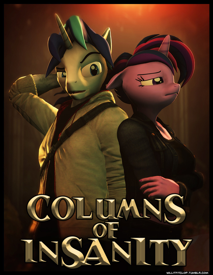 shining armor and twilight sparkle (friendship is magic and etc) created by willitfit