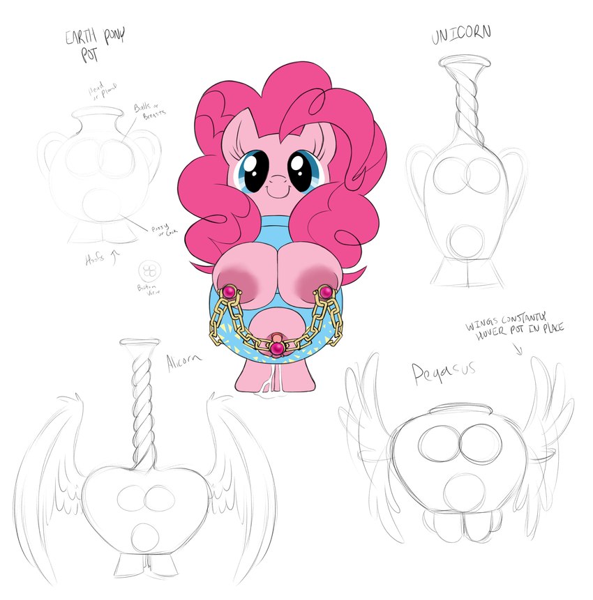 pinkie pie (friendship is magic and etc) created by wtfponytime