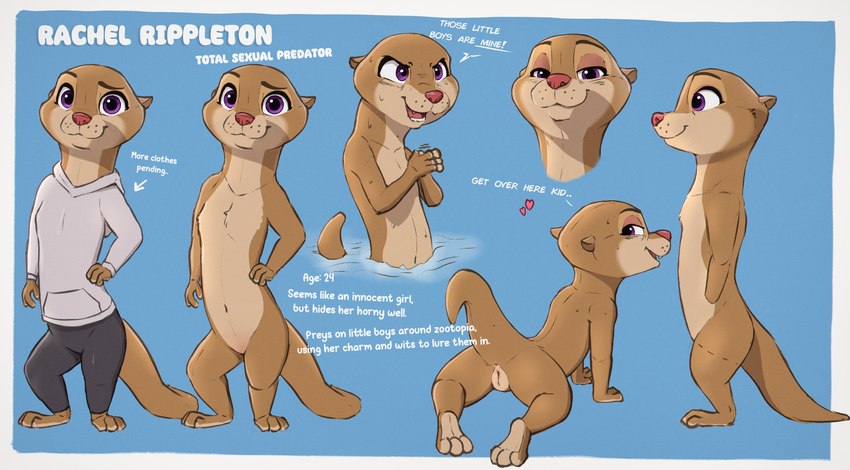 fan character and rachel rippleton (zootopia and etc) created by comatose