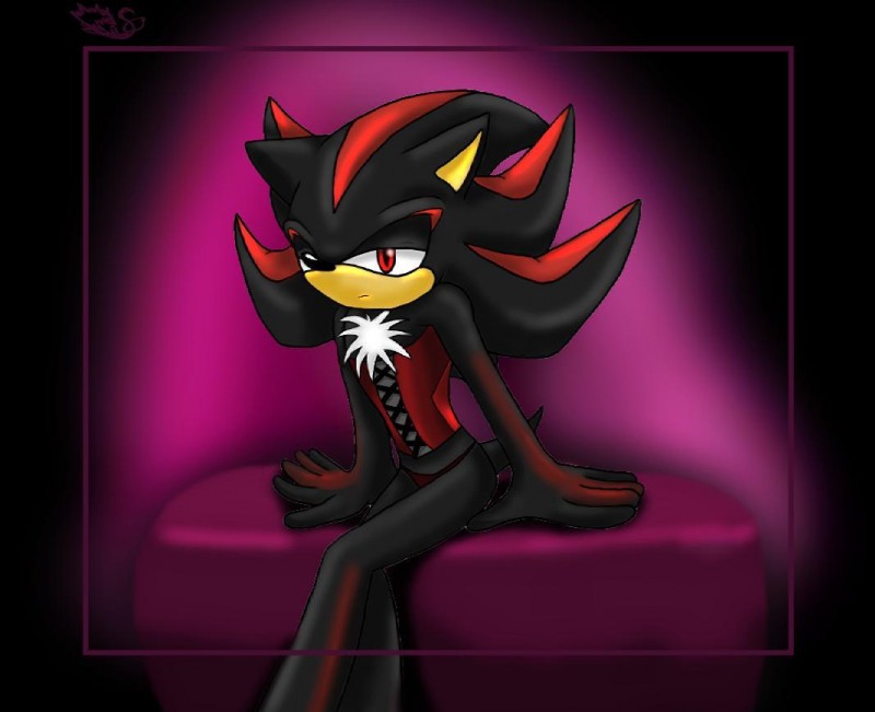 shadow the hedgehog (sonic the hedgehog (series) and etc) created by spacefoxy