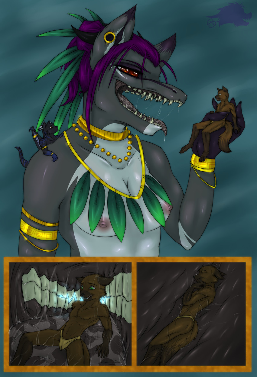 deezmo and kazza (mythology) created by deezmo