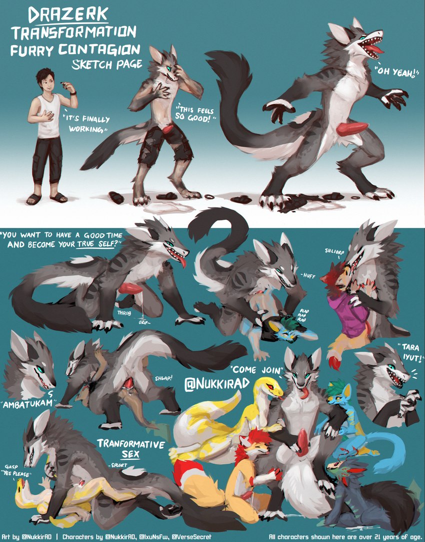 dilres, lara, rikkun, verism, and verse (mythology) created by nukkir