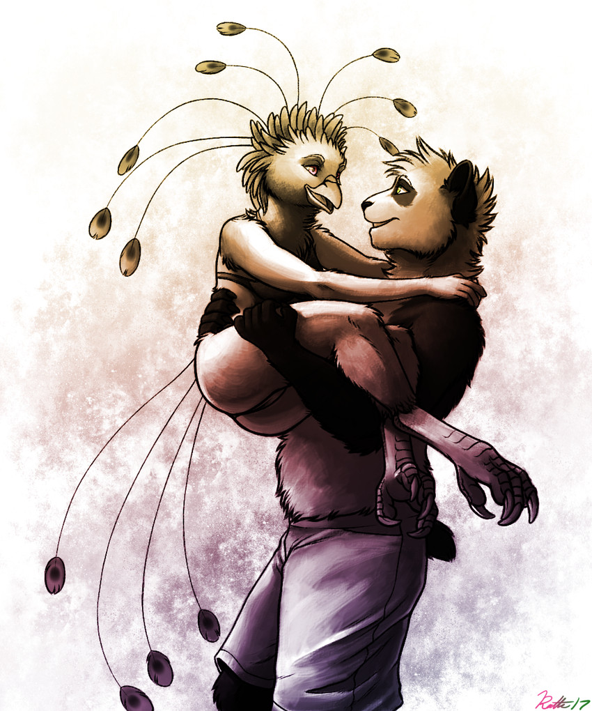 moegami and stiban (european mythology and etc) created by ratte