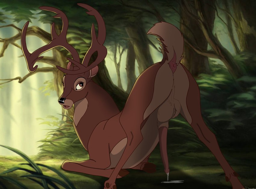 the great prince of the forest (bambi (film) and etc) created by holidaypup